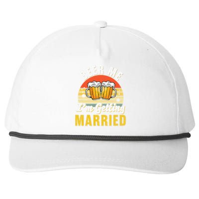 Groom Bachelor Supplies Party Wedding Snapback Five-Panel Rope Hat