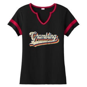 Gram Bling School Sport Name Ladies Halftime Notch Neck Tee