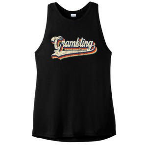 Gram Bling School Sport Name Ladies PosiCharge Tri-Blend Wicking Tank