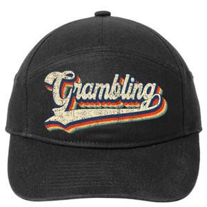 Gram Bling School Sport Name 7-Panel Snapback Hat