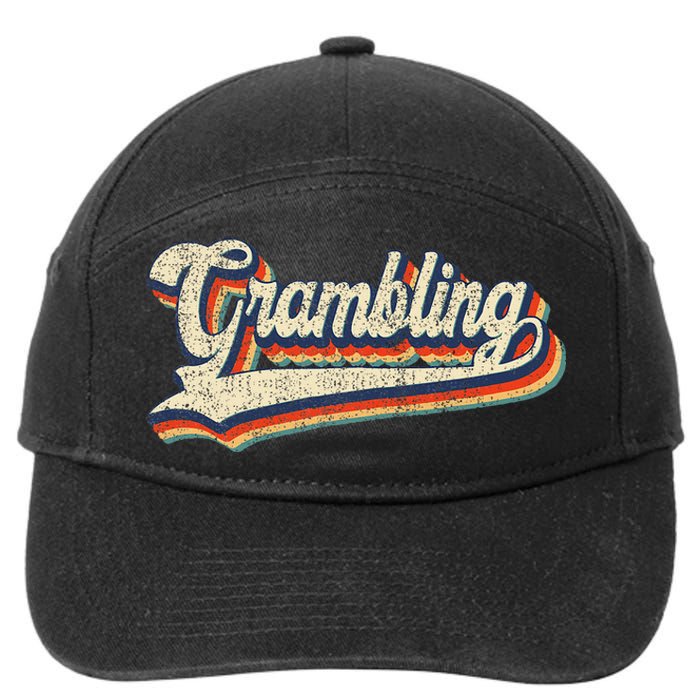 Gram Bling School Sport Name 7-Panel Snapback Hat