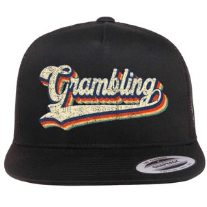 Gram Bling School Sport Name Flat Bill Trucker Hat