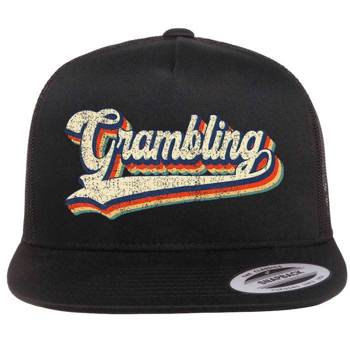 Gram Bling School Sport Name Flat Bill Trucker Hat