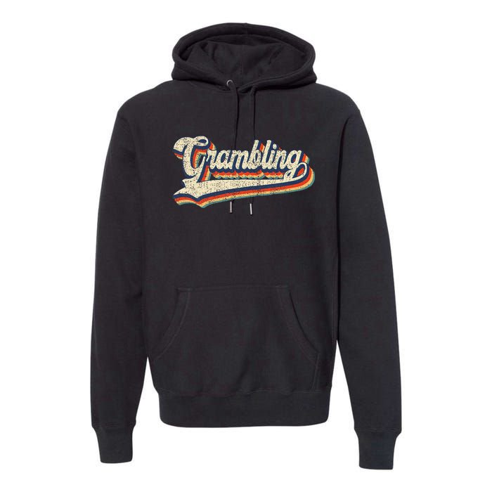 Gram Bling School Sport Name Premium Hoodie