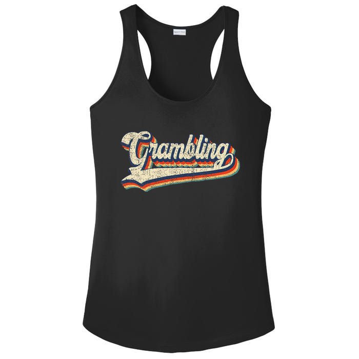 Gram Bling School Sport Name Ladies PosiCharge Competitor Racerback Tank