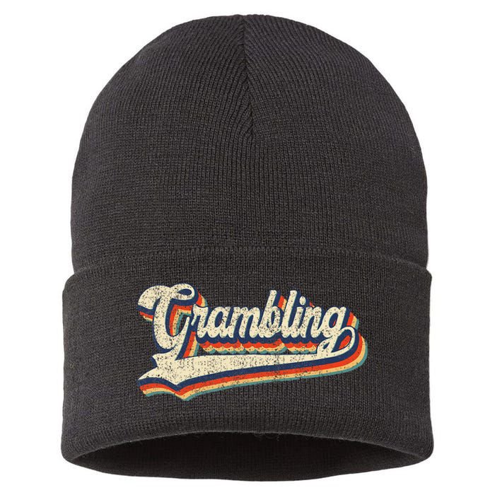 Gram Bling School Sport Name Sustainable Knit Beanie