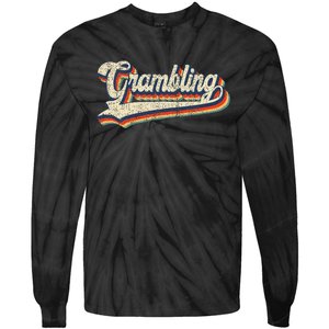 Gram Bling School Sport Name Tie-Dye Long Sleeve Shirt