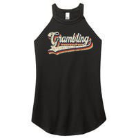 Gram Bling School Sport Name Women's Perfect Tri Rocker Tank