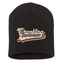 Gram Bling School Sport Name Short Acrylic Beanie