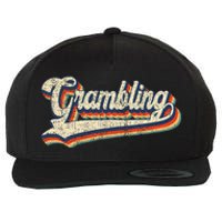 Gram Bling School Sport Name Wool Snapback Cap