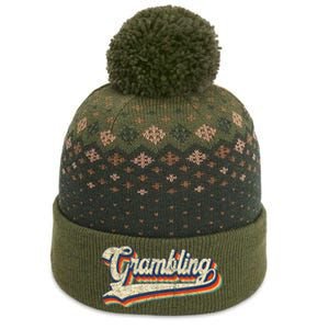 Gram Bling School Sport Name The Baniff Cuffed Pom Beanie