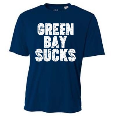 Green Bay Sucks Cooling Performance Crew T-Shirt