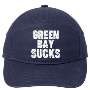 Green Bay Sucks 7-Panel Snapback Hat