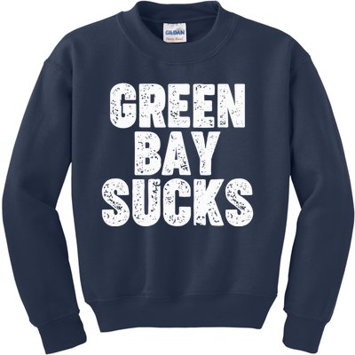 Green Bay Sucks Kids Sweatshirt