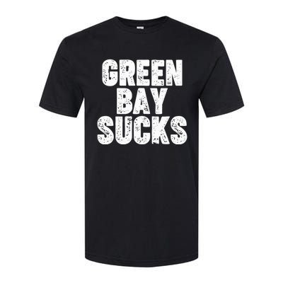 Green Bay Sucks Softstyle CVC T-Shirt