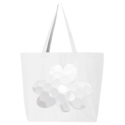 Golf Ball Shamrock St Patricks Clover Sports Fan Athlete Gift 25L Jumbo Tote