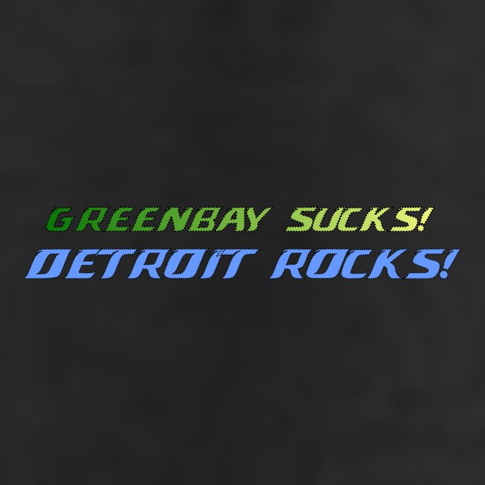Green Bay Sucks Detroit Rocks Beanie