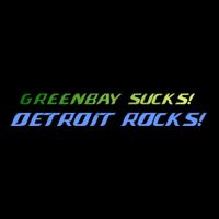 Green Bay Sucks Detroit Rocks Baby Bodysuit