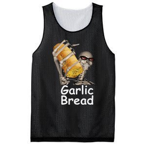 Garlic Bread Skeleton Funny Food Mesh Reversible Basketball Jersey Tank