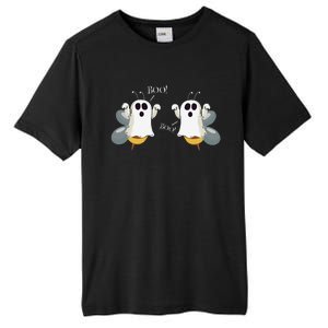 Ghost Bees Saying Boo Funny Halloween Gift Tall Fusion ChromaSoft Performance T-Shirt