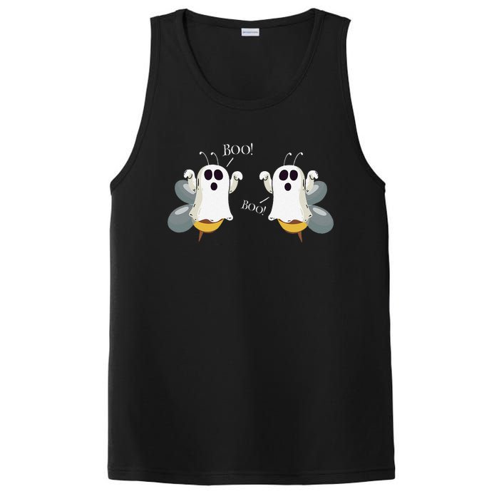 Ghost Bees Saying Boo Funny Halloween Gift PosiCharge Competitor Tank