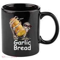 Garlic Bread Skeleton 11oz C Handle Ceramic Mug