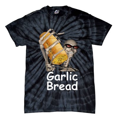 Garlic Bread Skeleton Tie-Dye T-Shirt