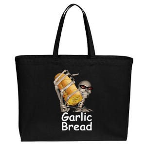 Garlic Bread Skeleton Cotton Canvas Jumbo Tote