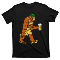 German Bigfoot Sasquatch Beer Lederhose T-Shirt