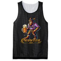 German Bigfoot Sasquatch Lederhose Funny Oktoberfest 2024 Gift Mesh Reversible Basketball Jersey Tank