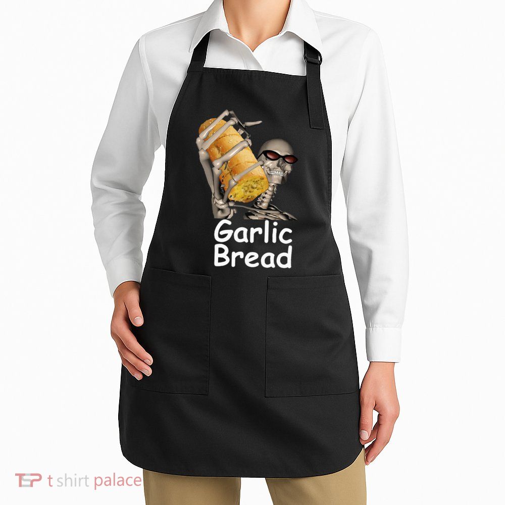 Garlic Bread Skeleton Apron