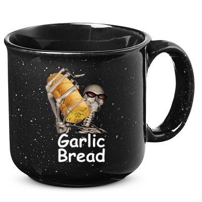 Garlic Bread Skeleton 15oz Campfire Ceramic Mug