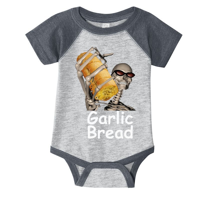 Garlic Bread Skeleton Infant Baby Jersey Bodysuit