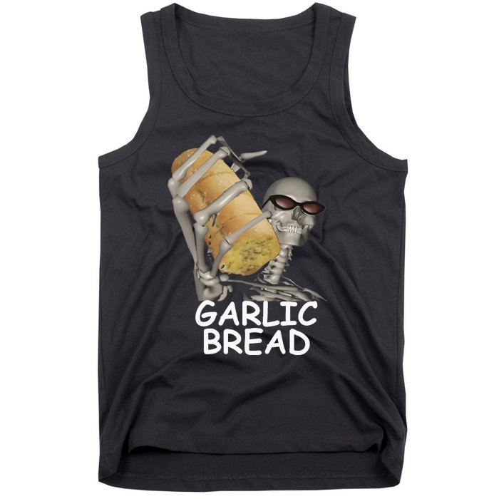 Garlic Bread Skeleton Tank Top