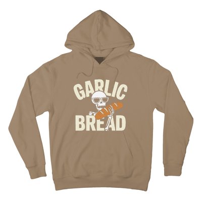 Garlic Bread Skeleton Foodie Halloween Costume Party Outfit Hoodie