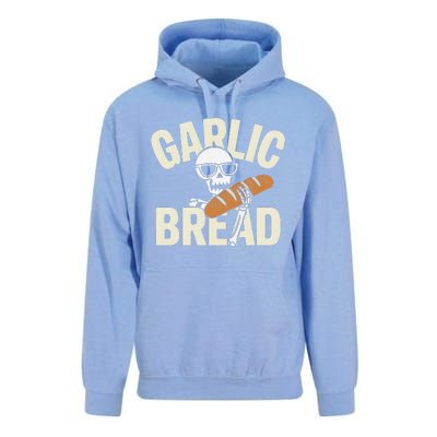 Garlic Bread Skeleton Foodie Halloween Costume Party Outfit Unisex Surf Hoodie