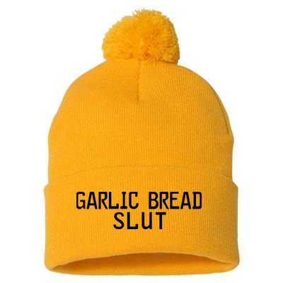 Garlic Bread Slut Pom Pom 12in Knit Beanie