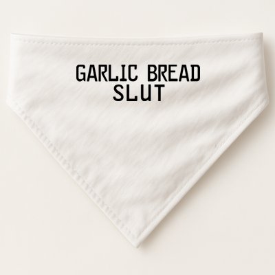 Garlic Bread Slut USA-Made Doggie Bandana