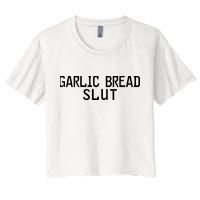 Garlic Bread Slut Crop Top