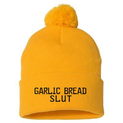 Garlic Bread Slut Pom Pom 12in Knit Beanie