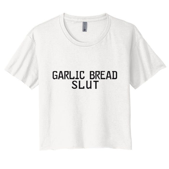 Garlic Bread Slut Crop Top