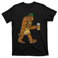 German Bigfoot Sasquatch Beer Lederhose Funny Oktoberfest T-Shirt