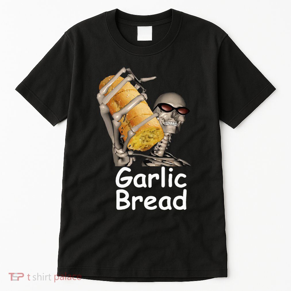 Garlic Bread Skeleton Funny Tall T-Shirt