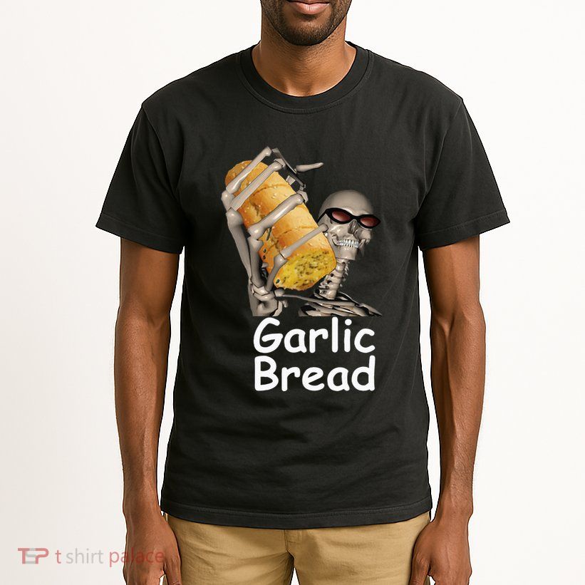 Garlic Bread Skeleton Funny Tall T-Shirt