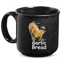 Garlic Bread Skeleton Funny 15oz Campfire Ceramic Mug