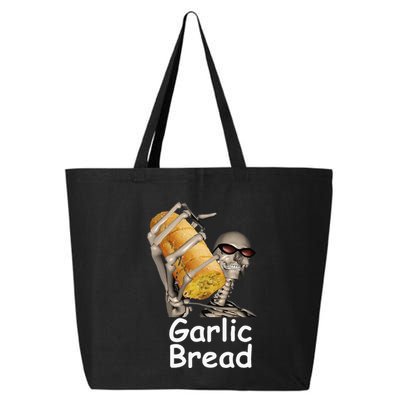 Garlic Bread Skeleton Funny 25L Jumbo Tote