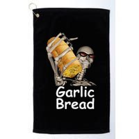 Garlic Bread Skeleton Funny Golf Towel