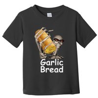 Garlic Bread Skeleton Funny Toddler T-Shirt