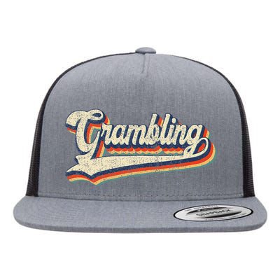 Gram Bling School Sport Name Flat Bill Trucker Hat