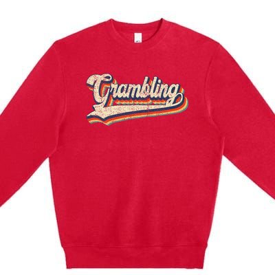 Gram Bling School Sport Name Premium Crewneck Sweatshirt